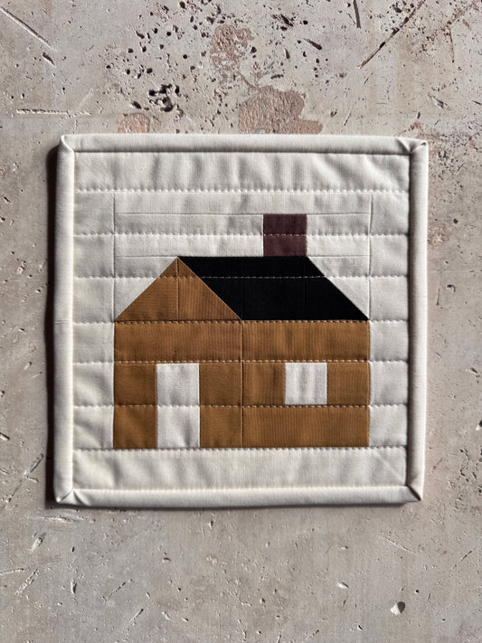 Homestead Small Work | Leather + Black