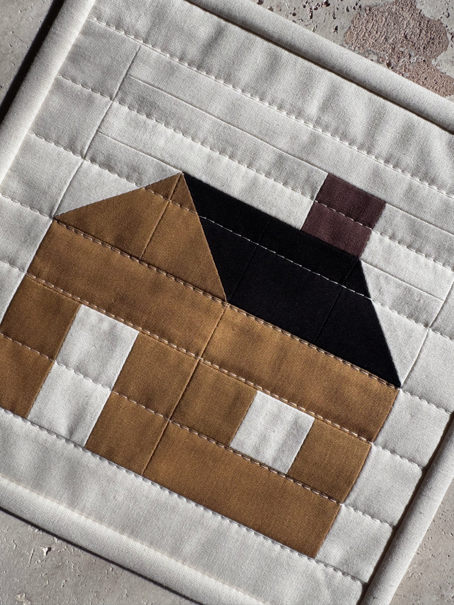 Homestead Small Work | Leather + Black