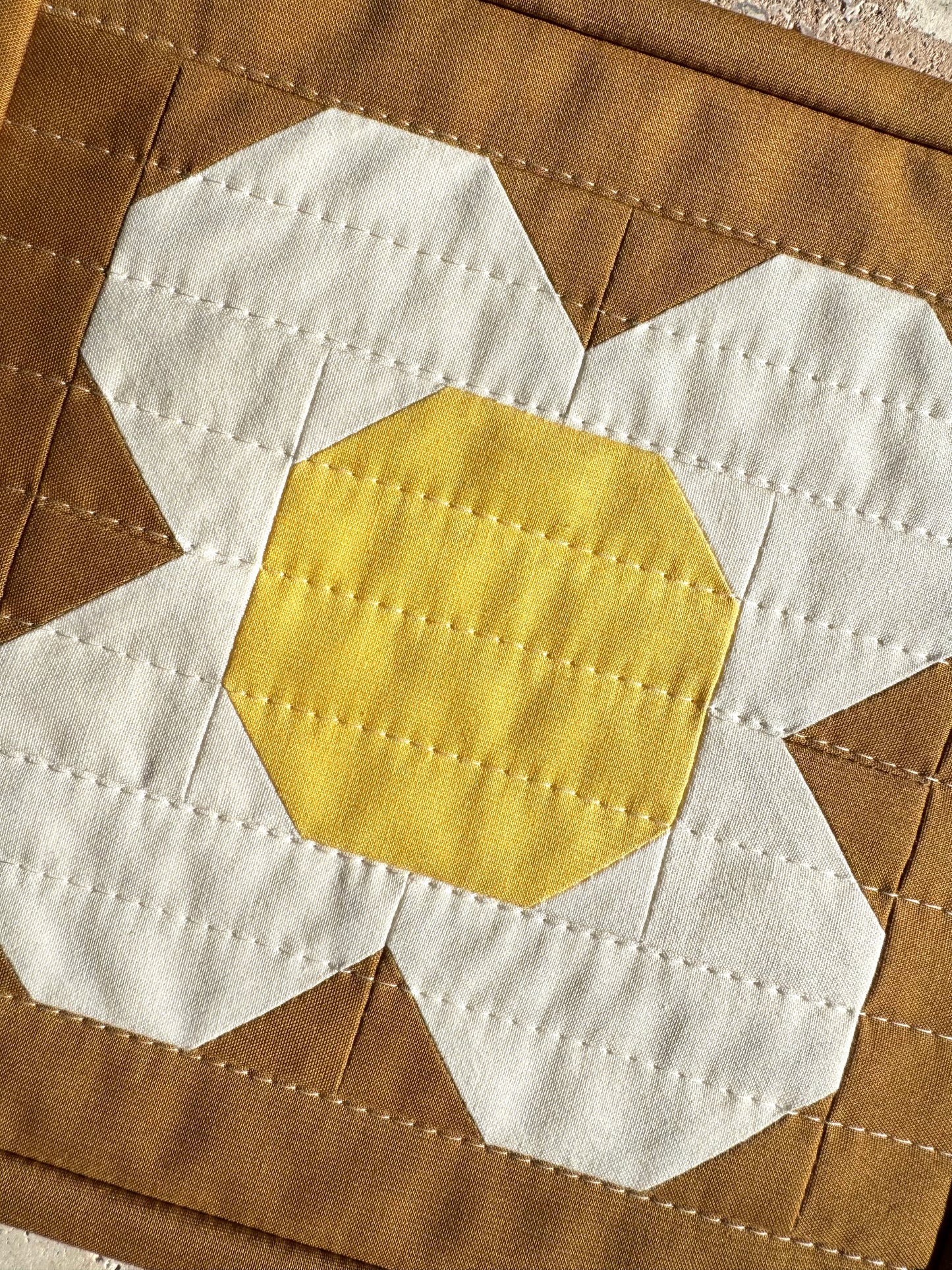 Flora Small Work | Natural + Sunflower
