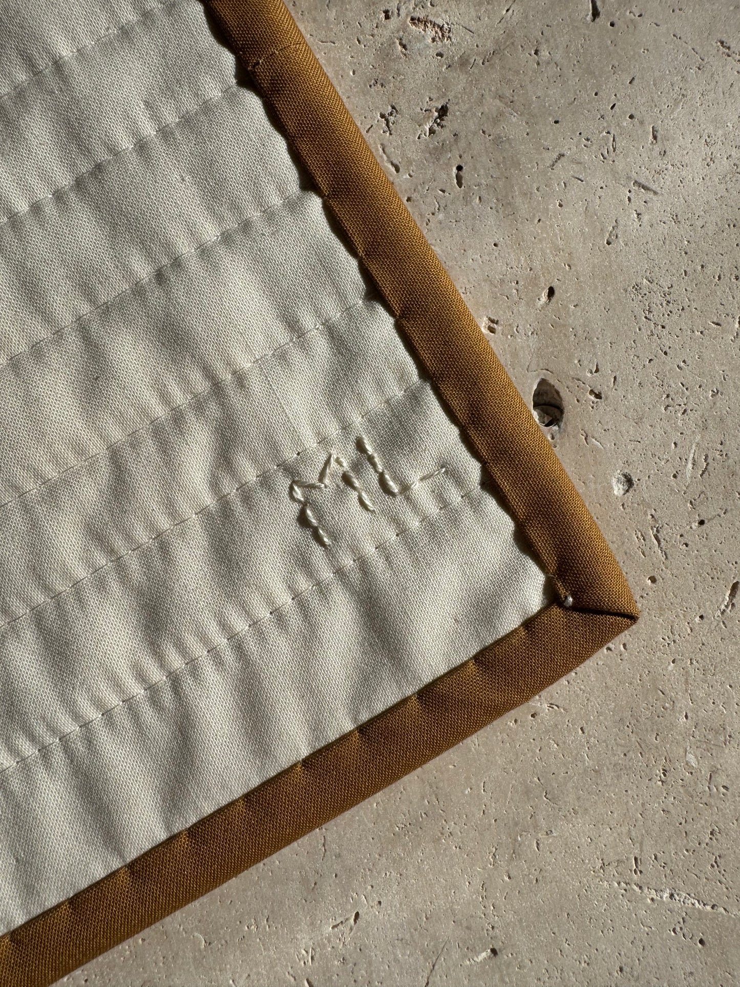 Flora Small Work | Natural + Sunflower
