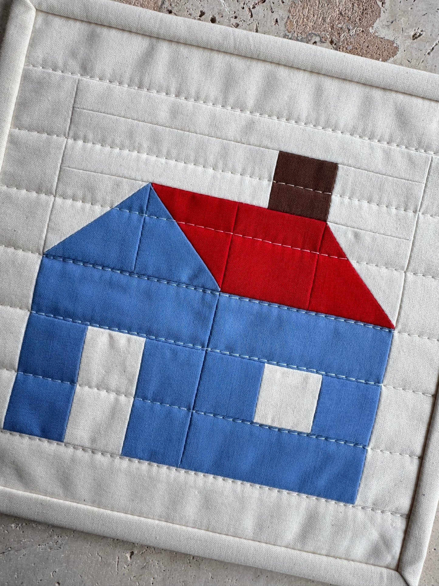 Homestead Small Work | Denim + Tomato