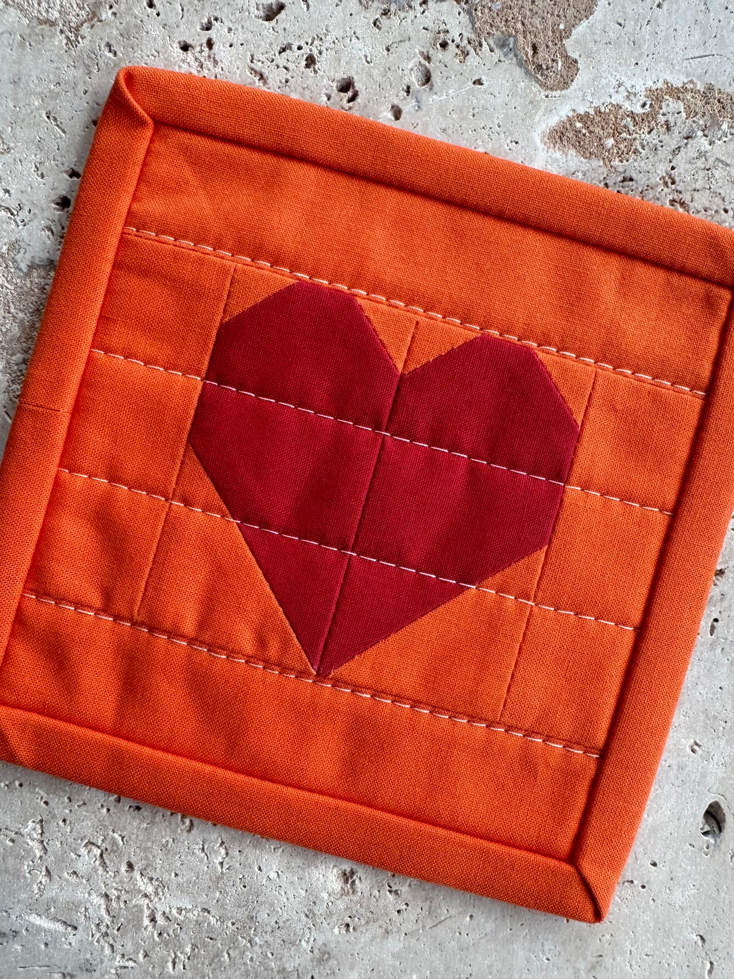 Ticker Coaster Pair | Carrot