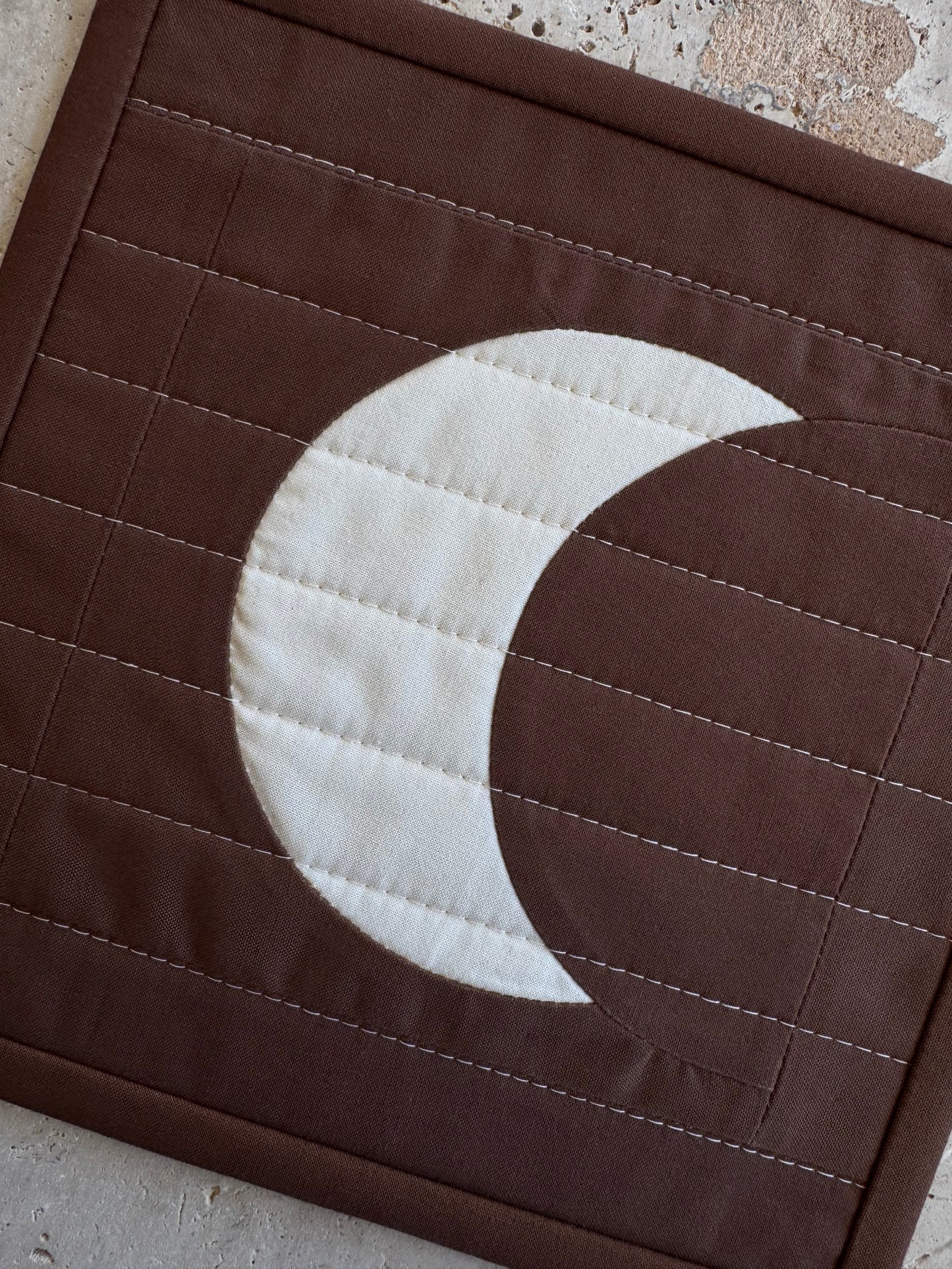 Luna Small Work | Natural + Cappuccino