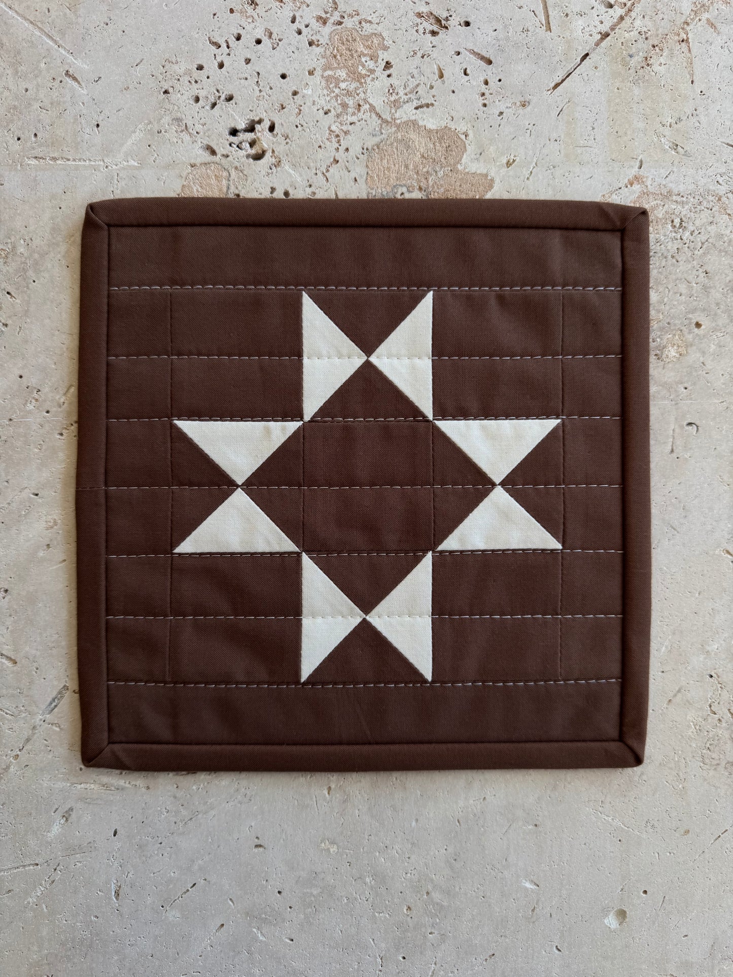 Nova Small Work | Natural + Cappuccino