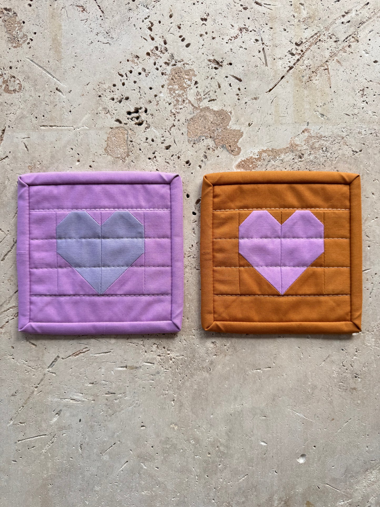 Ticker Coaster Pair | Corsage