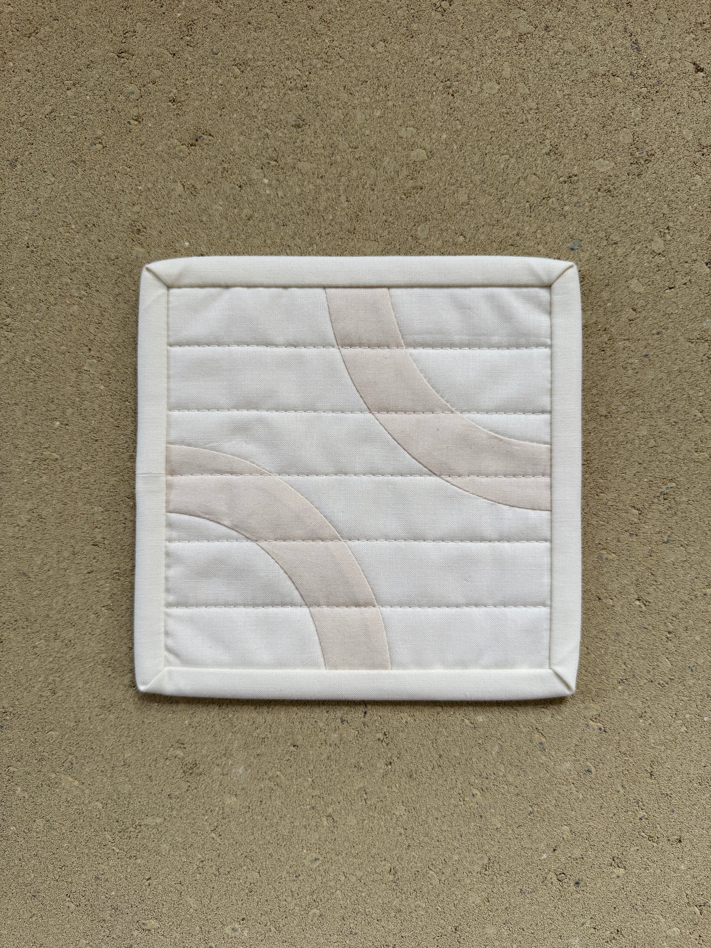 Wander Mug Rug | Natural